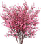 AILANDA 6 Bundles Artificial Flowers Gypsophila Bouquets Pink Spring Floral Arrangements Baby Breath Bush Real Touch Silk Floral for Wedding Table...
