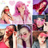 Dollger Heart Shape Sunglasses One Piece Transparent Rimless Candy Color Glasses…...