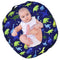 Dinosaur Lounger Cover - Blue, Breathable & Reusable Removable Slipcover for Newborn, Snugly Fit Baby Infant (Boy)...