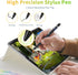 Stylus Pen for Lenovo Tab P11/P12 - Evach High-Precision Fine Tip Pencil with Magnetic Fabric Cap 2 in 1 Sensitive, Ideal for Writing and Drawing,...