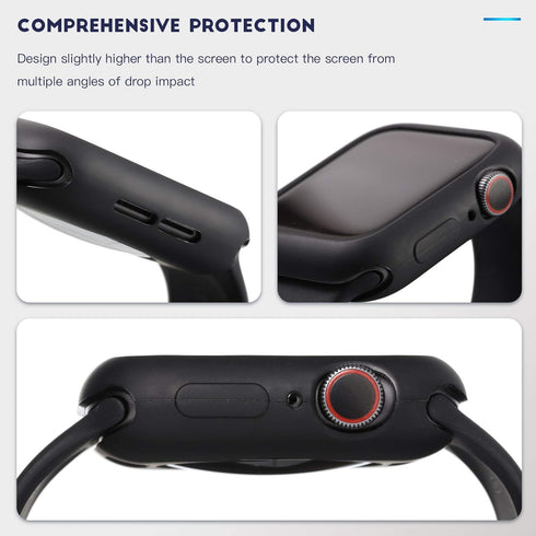 16 Pieces Soft TPU Protective Watch Case Anti-Scratch Silicone Protector Soft Flexible TPU Thin Lightweight Bumper Cover for Smartwatch Series(40 ...