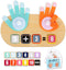 TOP BRIGHT Kids Math Manipulatives Homeschool Supplies, Learning Toys for Toddlers 2-4 Years, Math Game Number Blocks Montessori Toys for 3 4 5 Ye...