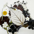 Cayway 2 Pack Dried Pressed Flowers for Resin Molds, Black Real Pressed Flowers Dry Leaves Kit Natural Dried Pressed Leaves for Art Crafts Resin S...