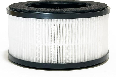 Nispira BS-01 3-In-1 True HEPA Filter Replacement Compatible with Slevoo Air Purifier BS-01 | Removes Smoke, Chemical VOCs, Odor | 1 Pack...