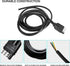 4 Way Trailer End Connector Wire 10 Feet Jacketed Cable, Heavy Duty 18AWG 4 Pin Trailer Light Plug Color-Coded Pure Copper, Trailer-Side Male End ...