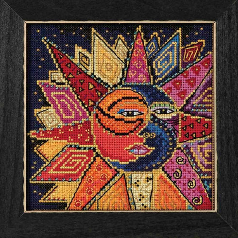 Mill Hill Sun and Moon Dance Beaded Counted Cross Stitch Kit 2018 Laurel Burch Celestial Collection LB141814...