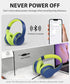 rockpapa E7 Over Ear Wireless Bluetooth Headphones with Mic Include Travel Case, Foldable Wired/Wireless Headphones with Microphone for Kids Child...