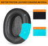 SE7 Earpads Ear Cushions Replacement Cover Compatible with COWIN SE7 / SE7 PRO Headphones,High-Density Noise Cancelling Foam,Softer Leather,Added ...