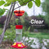 Ant Moat for Hummingbird Feeders, and Oriole Feeders, 5 OZ x 2 Pack Red Umbrella Ant Guard with Large Capacity, Hummingbird Feeder Accessory Hooks...