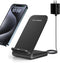 20W Fast Wireless Charger,Wireless Charging Stand Compatible with iPhone 15,15 Pro,14,13,12,11 Series/X/XS/XR/8, Phone Charger for Galaxy S24/S23/...