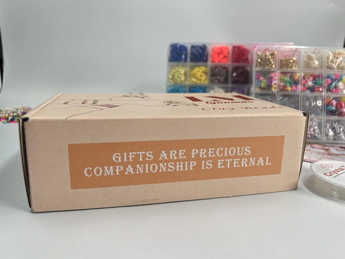 Clay Beads 7200 Pcs 2 Boxes Bracelet Making Kit - 24 Colors Polymer Clay Beads for Bracelet Making Set - Jewelry Making kit Supplies and Charms - ...