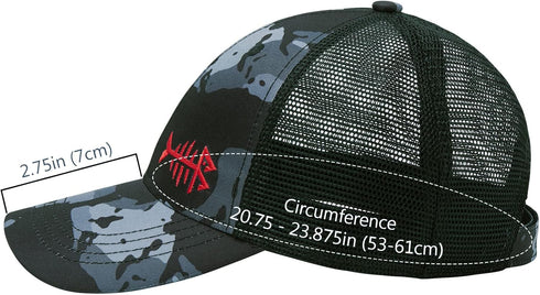 BASSDASH Altimate Fishing Hat Mesh Back for Men Women Adjustable Baseball Trucker Cap...