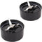 QT 2X Cross Blades compatible with Magic Bullet 250W MB1001 Series With Gaskets Replacement Blender Part...