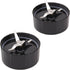 QT 2X Cross Blades compatible with Magic Bullet 250W MB1001 Series With Gaskets Replacement Blender Part...