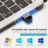 USB Bluetooth 5.1 Adapter for PC, Wireless Bluetooth Dongle Transmitter Receiver, Driver-Free, for Desktop,Laptop,Keyboard,Mouse,Headset,Speaker,P...