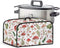 Mushroom Crock Pots Cover Resistant Oval Slow Cooker Cover with Top Handle Kitchen Appliance Cover Slow Cooker Protection Case Slow Cooker Cover f...