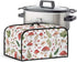 Mushroom Crock Pots Cover Resistant Oval Slow Cooker Cover with Top Handle Kitchen Appliance Cover Slow Cooker Protection Case Slow Cooker Cover f...