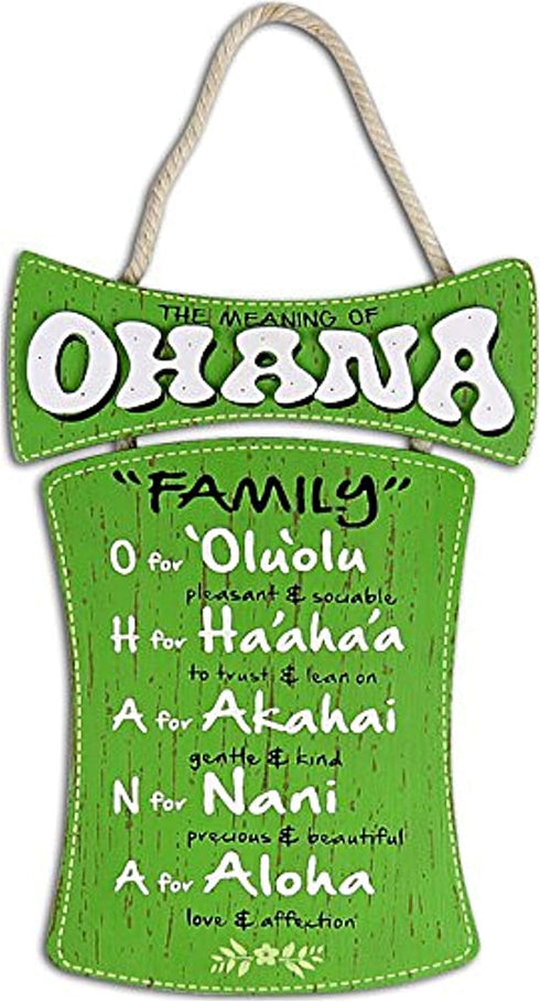 Ohana Sign 8.5" X 0.5" X 11.5"...