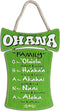 Ohana Sign 8.5" X 0.5" X 11.5"...