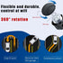 Pincuttee Steering Wheel Spinner,Steering Wheel Knob,Soft Silicone and Metal Bearings Car Power Handle Steering Wheel Spinner for Car/Tractor/Truc...