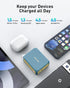 Power Bank, 2in1 Hybrid Charger-5000mAh 20W Portable Charger with 45W GaN Charger-USB C Dual Ports for MacBook, Dell, Samsung, iPhone, iPad, Switc...