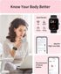 RERE ASW1 Smart Watch with Alexa Built-in,1.69 inch Fitness Tracker with 20 Sport Modes, Heart Rate, Blood Oxygen, Sleep Monitor, 5ATM Waterproof,...
