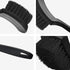 ICSTM Wheel Brush Tire Brush Car Wash Brush Tire Brush Car Carpet Cleaner Used for Cleaning Car Tires, Wheels and Carpets, with a Short Handle Tha...