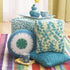 Lily Sugar 'N Cream The Original Solid Yarn, 2.5oz, Medium 4 Gauge, 100% Cotton - Light Blue - Machine Wash & Dry......