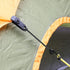 Pack of 25 Bungees with Ball (Black and White 150 mm) for Tents, Tarpaulins, Posters, Tarpaulin Tensioners, Expander Loops, Tarpaulin Holder, Tarp...