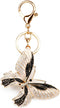 Lucky Butterfly Colorful Opal Rhinestone Plating Women Car/Bag Keychain Purse Charm...
