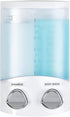 Better Living Products, White 76254-1 Euro Series 2-Chamber Soap and Shower Dispenser...