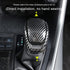 for Totoya RAV4 2019-2024 Gear Shift Knob Cover, Carbon Fiber Grain Interior Protective Gear Shift Trim for Toyota Highlander 2020-2024- Carbon Fi...