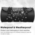 Neween Motorcycle Tool Bag, Motorcycle Fork Bag PU Leather Universal Saddlebag Front Fork Handlebar Sissybar Storage Roll Pouch for Sportster, Sco...