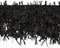 Expo International Jenny Hairy Gimp Fringe Trim | Black | (10 yard cut)...