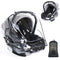 Car Seat Rain Cover Universal, Food Grade EVA, Waterproof Weather Shield for Infant Car Seat with Storage Bag, Baby Car Seat Stroller Rain Cover F...