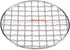 Cooling Rack Stainless Steel Metal Wire Rack Barbecue Carbon Baking Net Grill Square Cooling Rack 130×130mm/5.12×5.12in, Round...