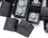 PBT Keycaps, 108 Keys P9 Mechanical Keyboard Key Backlit Key Character Translucent Key DIY Keycaps,for 61/64/87/104/108 Key Mechanical Keyboards(B...