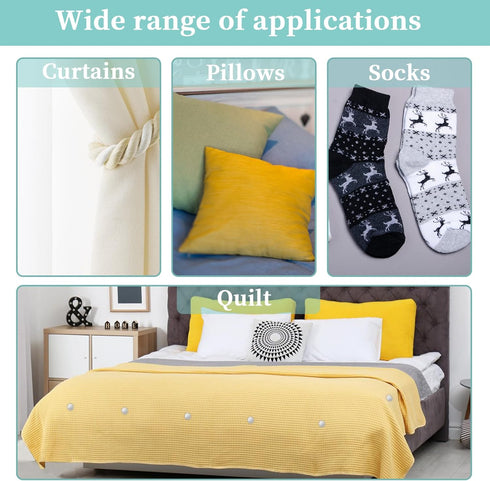 20pcs White Duvet Clips for Comforter Inside, Duvet Pins Set Keeps Comforter from Shifting, Duvet Cover Clips for Quilt, Decoration (White)...