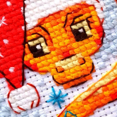 RIOLIS Counted Cross Stitch kit 2141 Dragon Tea Time...