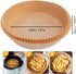 Air Fryer Paper Liners, 100PCS Non-stick Disposable Parchment Sheets for Baking, Food Grade Liner for Baking Roasting Microwave (7.9inch-Round)...