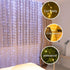 Upgrade 300LED White Curtain Light with Untangled Wires, 9.8ft x 9.8ft Copper Wire String Lights, USB Plug Hanging Window Fairy Lights, 8 Modes & ...