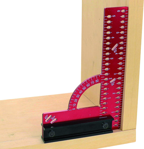 Milescraft 8459 MC-Square150 (metric) - Aluminum Framing and Woodworking Square,Red...