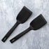 Rada Cutlery Kitchen Set Dessert Serving Spatulas-Premium Nylon Turner and Flipper-Black, 2 Pack, 7.5 Inch...