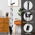 Broom and Dustpan Set for Home, Upright 55" Broom and Dustpan Combo with Long Handle, Lobby Broom Sweeping for House Kitchen Room Office Indoor Fl...