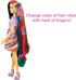 Barbie Totally Hair Doll, Heart-Themed with 8.5-inch Fantasy Hair & 15 Styling Accessories (8 with Color-Change Feature)...