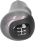 Gear Shifter Shift Lever, 5 Speed MT Gear Shift Knob Stick Fit for Honda Civic DX EX LX 2006?2011 OE:54102?SNA?A01(Black)...