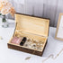 Dedoot Unfinished Wooden Box with Hinged Lid 9.7x5.5x2.7 Inch Rectangle Keepsake Box Clasp Wood Box, Storage Box for DIY Crafts, Home Deocration, ...