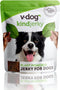 V-dog Kind Jerky - 100% Vegan Jerky Dog Treats - Plant Based Protein and Superfoods - 8 Ounce - All Natural - Made in The USA...