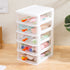 Gagee 5 Drawer Mini Stackable Storage Drawers,Plastic Dressers with Drawers for Arts and Crafts, Small Tools, Sewing Accessories, Stationary, and ...