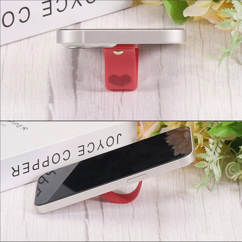 MECCANIXITY 2 Pcs Phone Loop Finger Holder Silicone Phone Strap Grip Holder Cell Phone Grip Stand for Most Smartphones Blue,Navy......